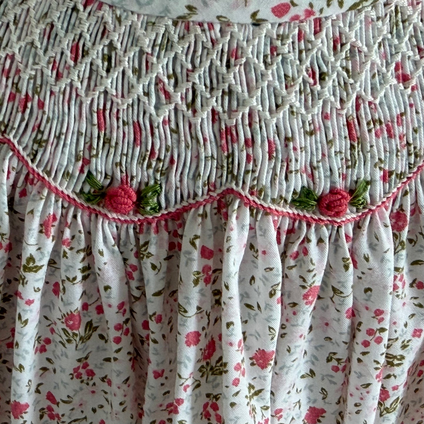 Alice Hand Smocked Bishop Dress