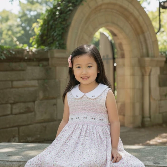 Lillian Hand Smocked Dress