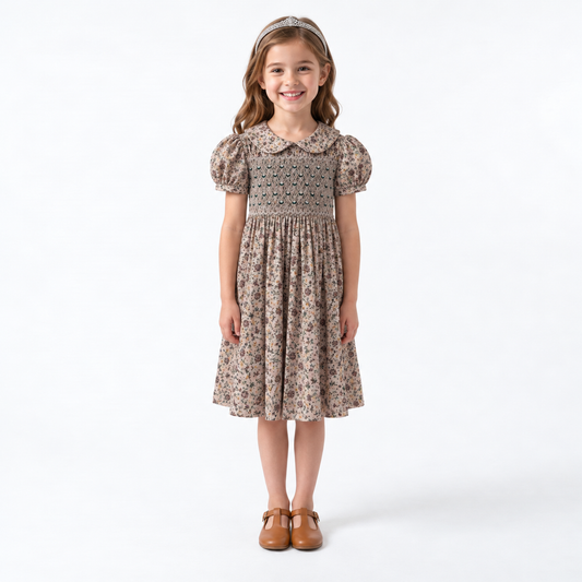 Alexandra Hand Smocked Dress