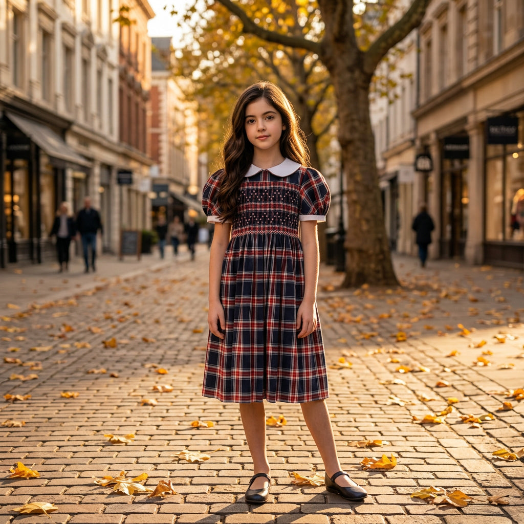 Annabelle Hand Smocked Dress