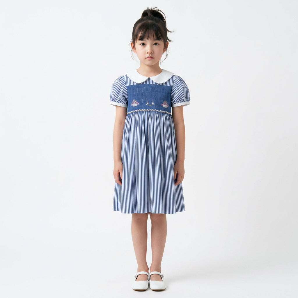 Eileen Hand Smocked Dress
