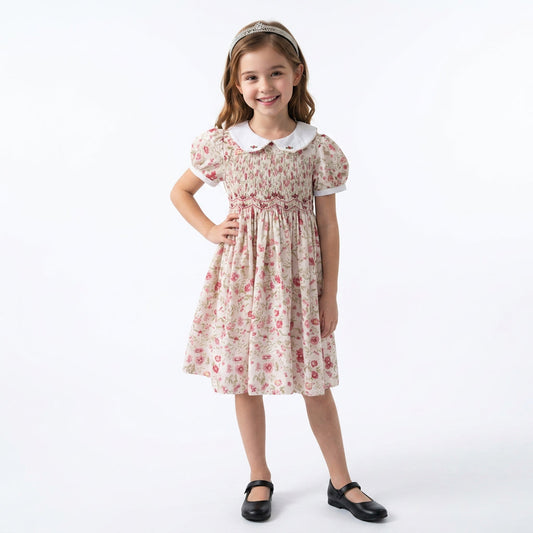 Rosemary Hand Smocked Dress